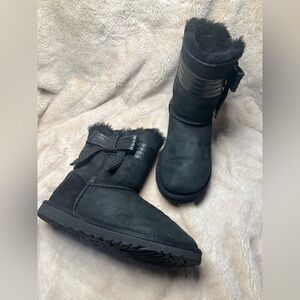 UGG Black Winter & Rain Boots